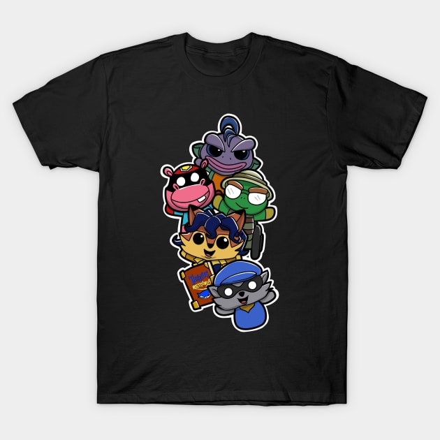 Sly Cooper cute T-Shirt by sullyink